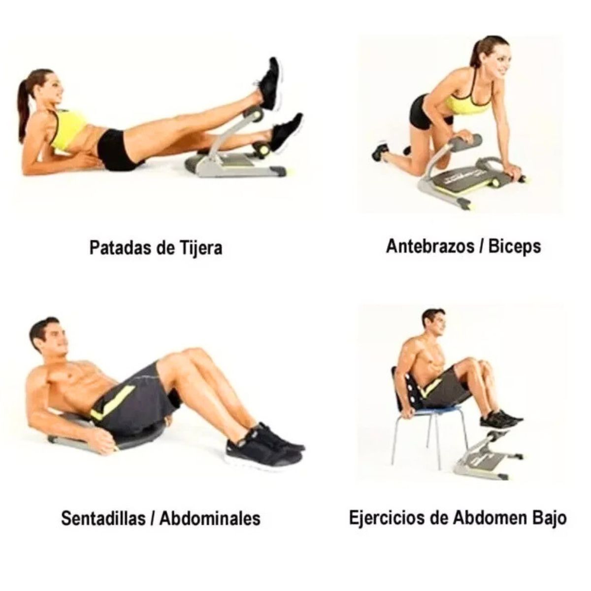 GENERICO - Ab Tomic Para Hacer Abdominales Profesional Ejercicios