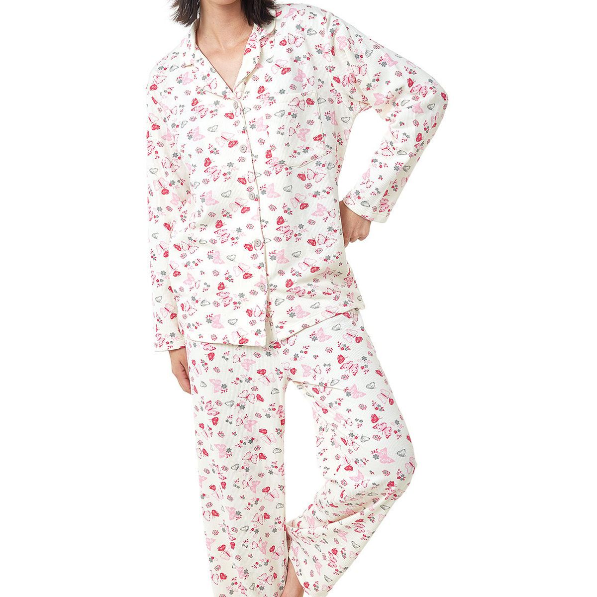 SANTANA - Pijama Mujer Daniela Fucsia