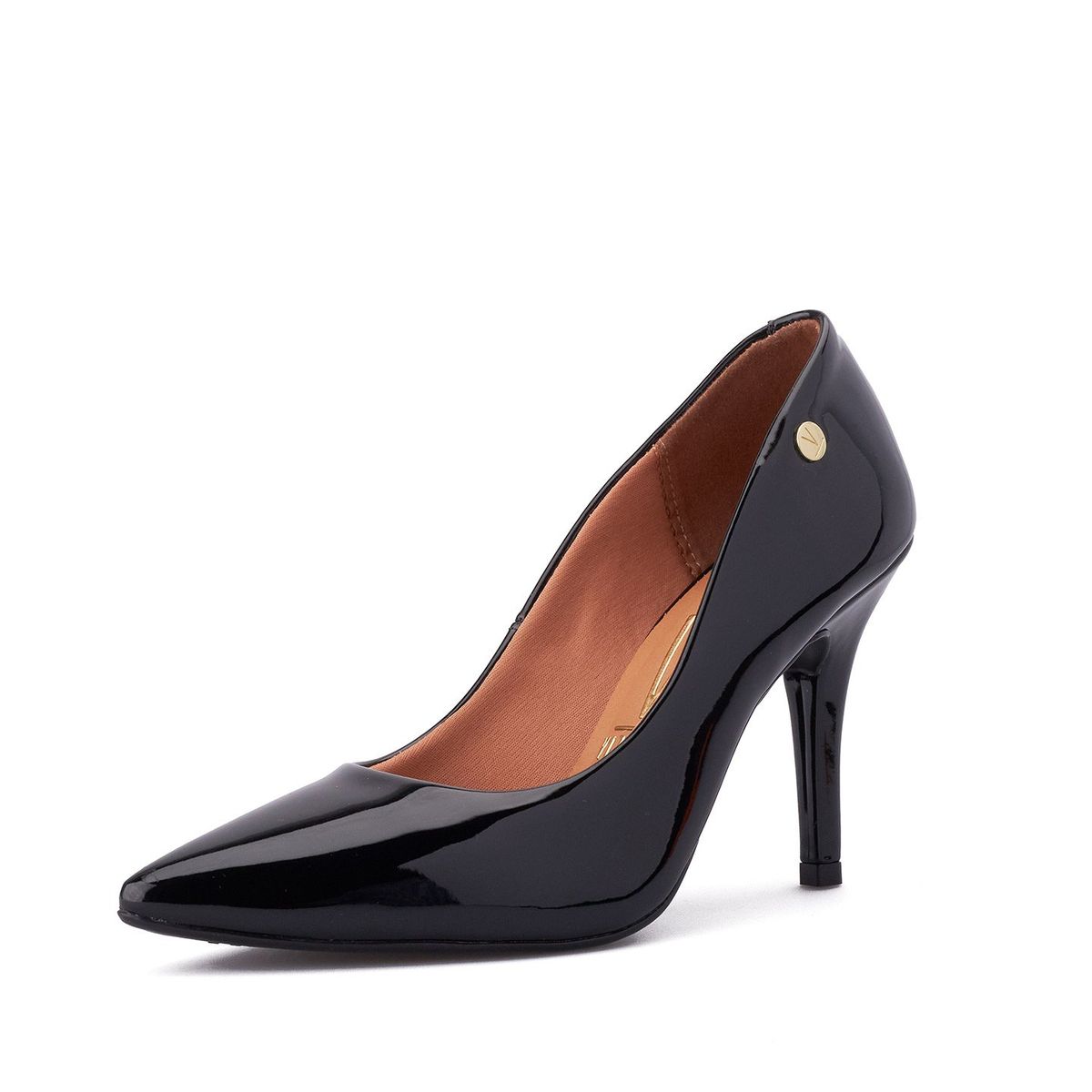 VIZZANO - Tacón Alto Negro Verniz Vizzano