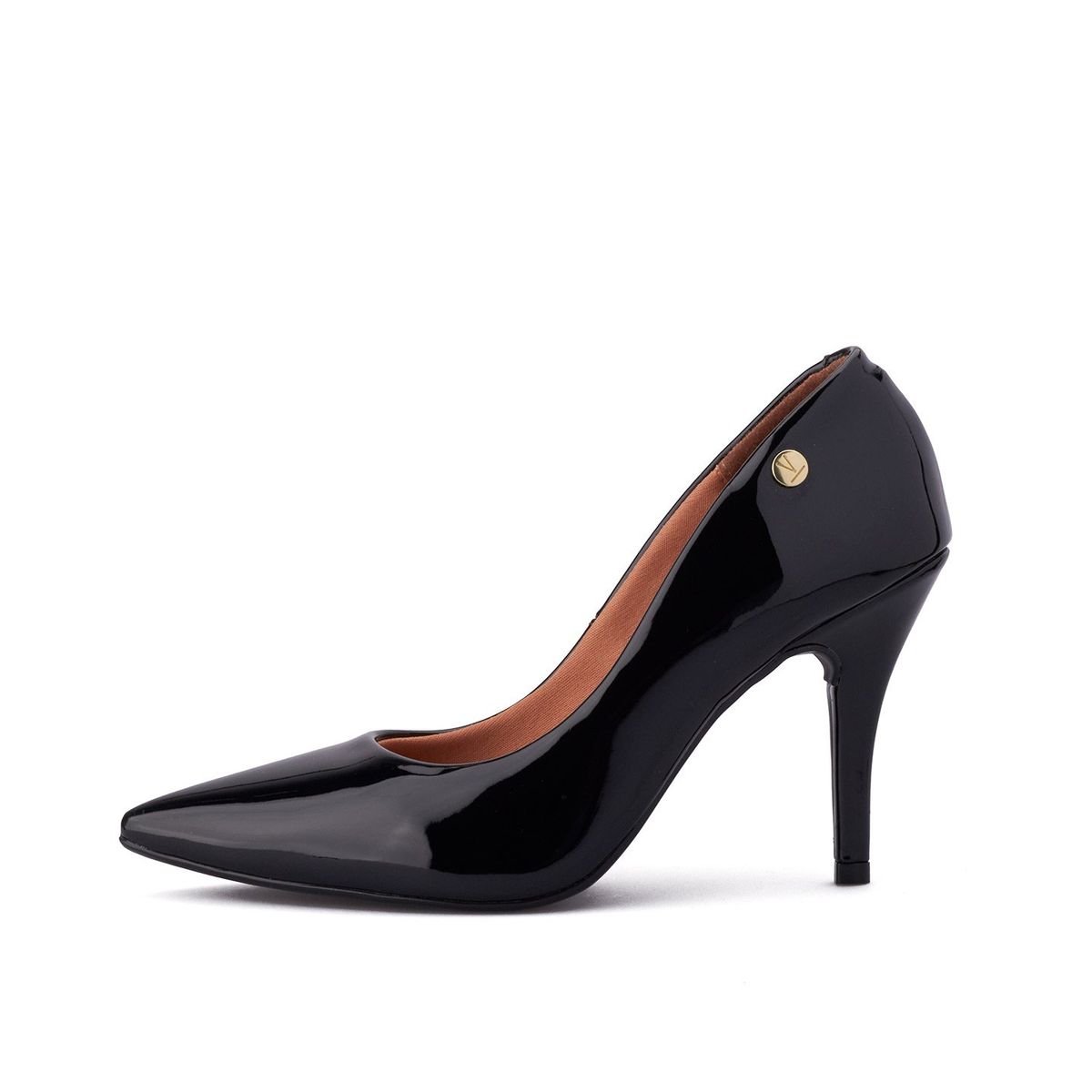 VIZZANO - Tacón Alto Negro Verniz Vizzano