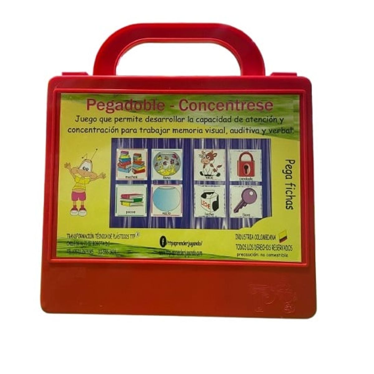 JUGANDO Y EDUCANDO - Juego Didáctico Pegatable Instrumentos Musicales Para Niños