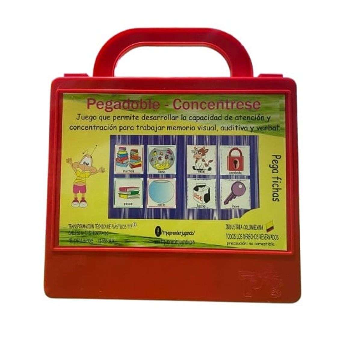 JUGANDO Y EDUCANDO - Juego Didáctico Pegatable Instrumentos Musicales Para Niños