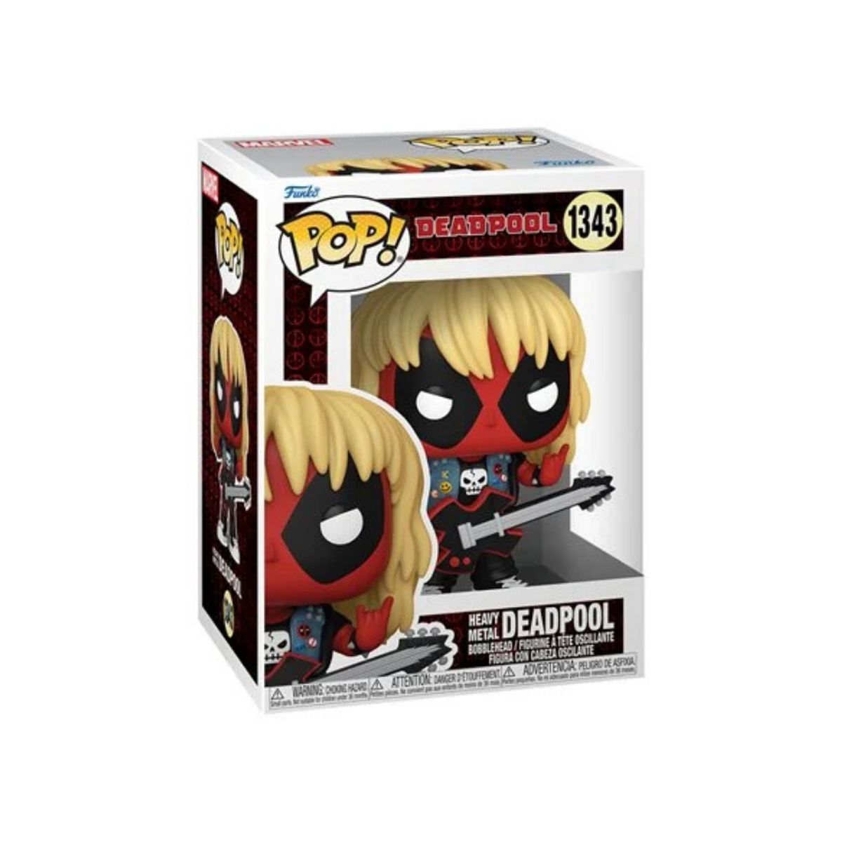 FUNKO - Funko Pop Marvel Deadpool - Metal Band Deadpool 1343