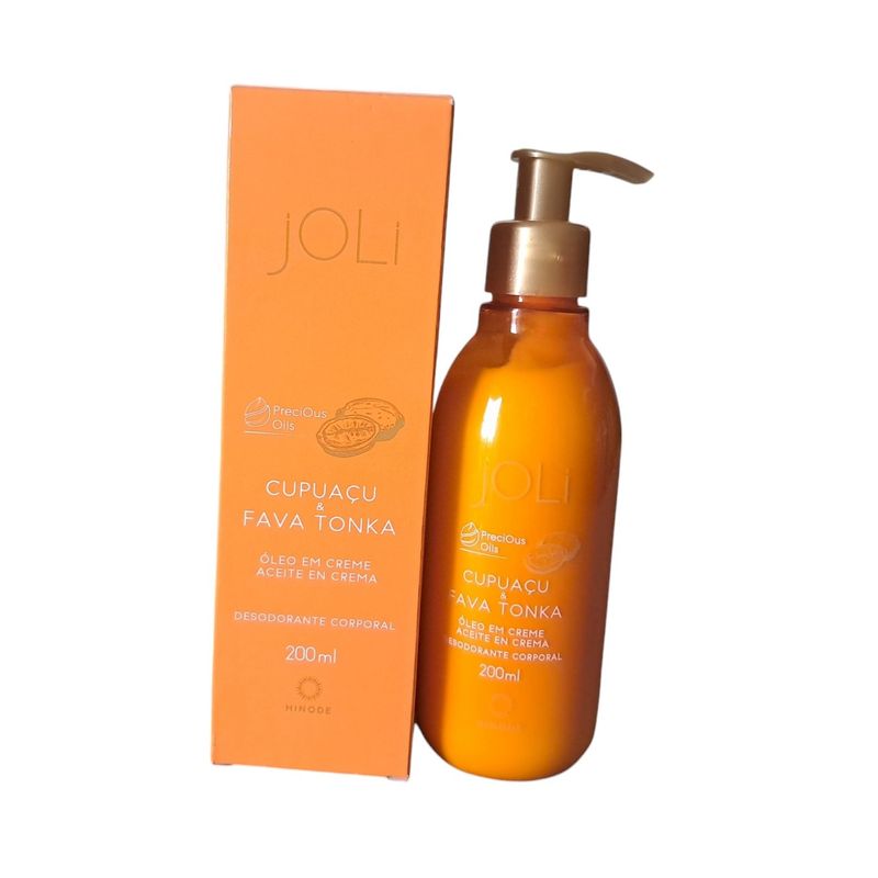 GENERICO - Aceite En Crema Desodorante Corporal Cupuacu Joli 200 ml