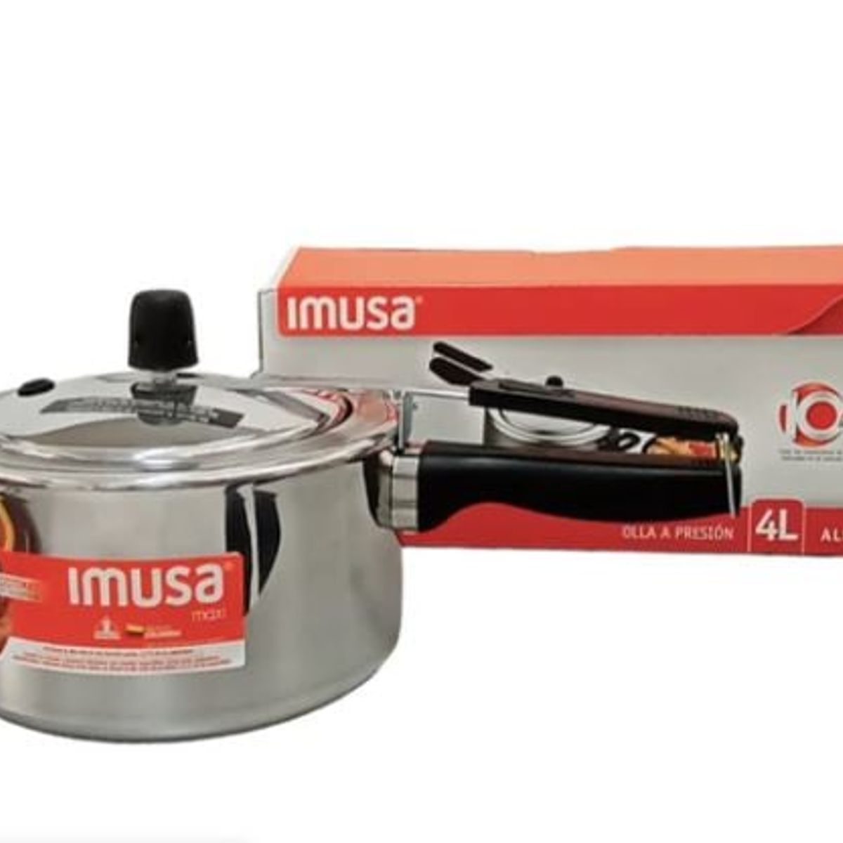 IMUSA - Olla Presion Imusa Maxi 4L Cierre Interno