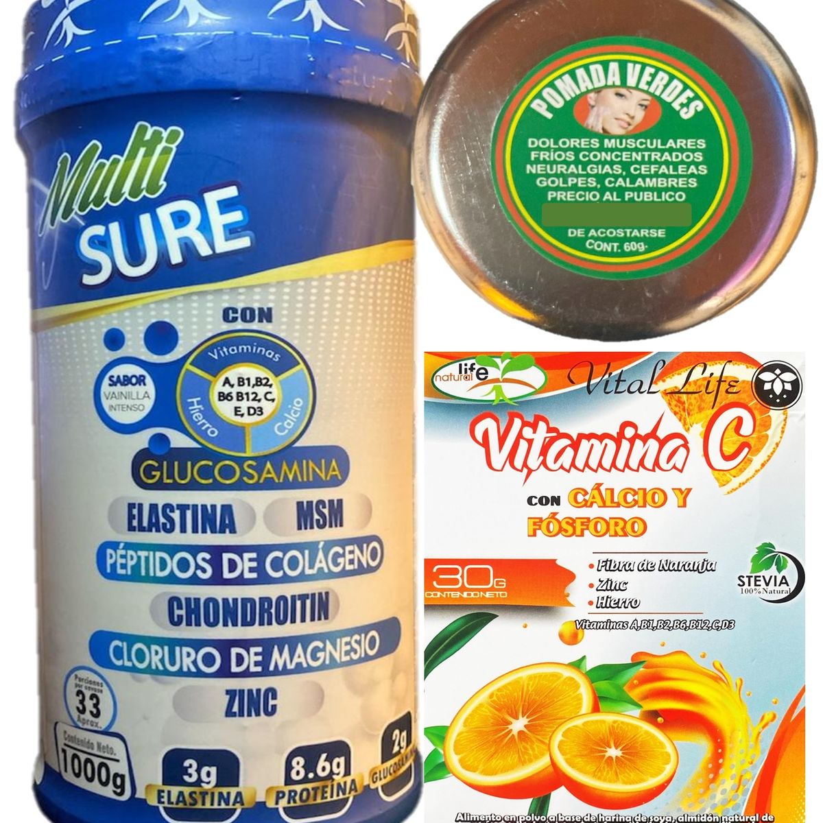 GENERICO - MULTISURE ADVANCE SURE + ZINC + CALCIO + REGALAZO