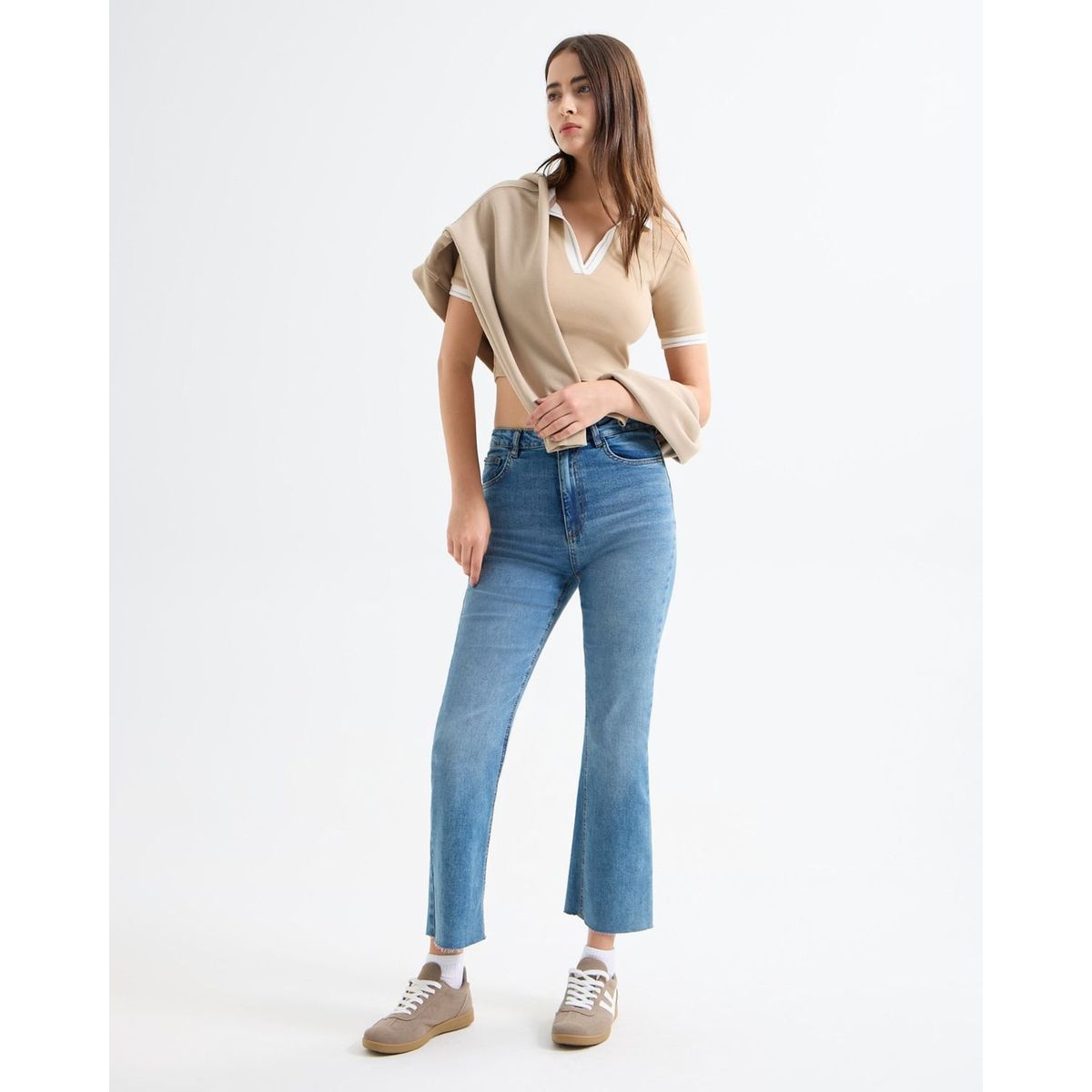SEVEN SEVEN - Jean Para Mujer Flare Color Azul Medio Marca Seven Seven #28160933