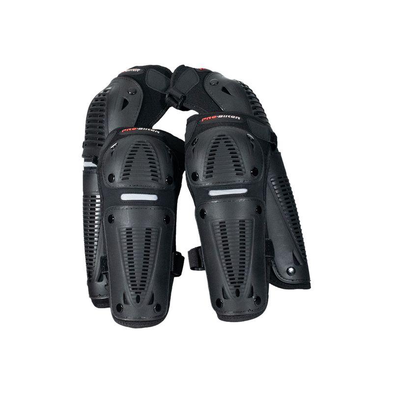 GENERICO - PROTECTOR PRO BIKER 4 PZAS 2 CODERAS / 2 RODILLERAS