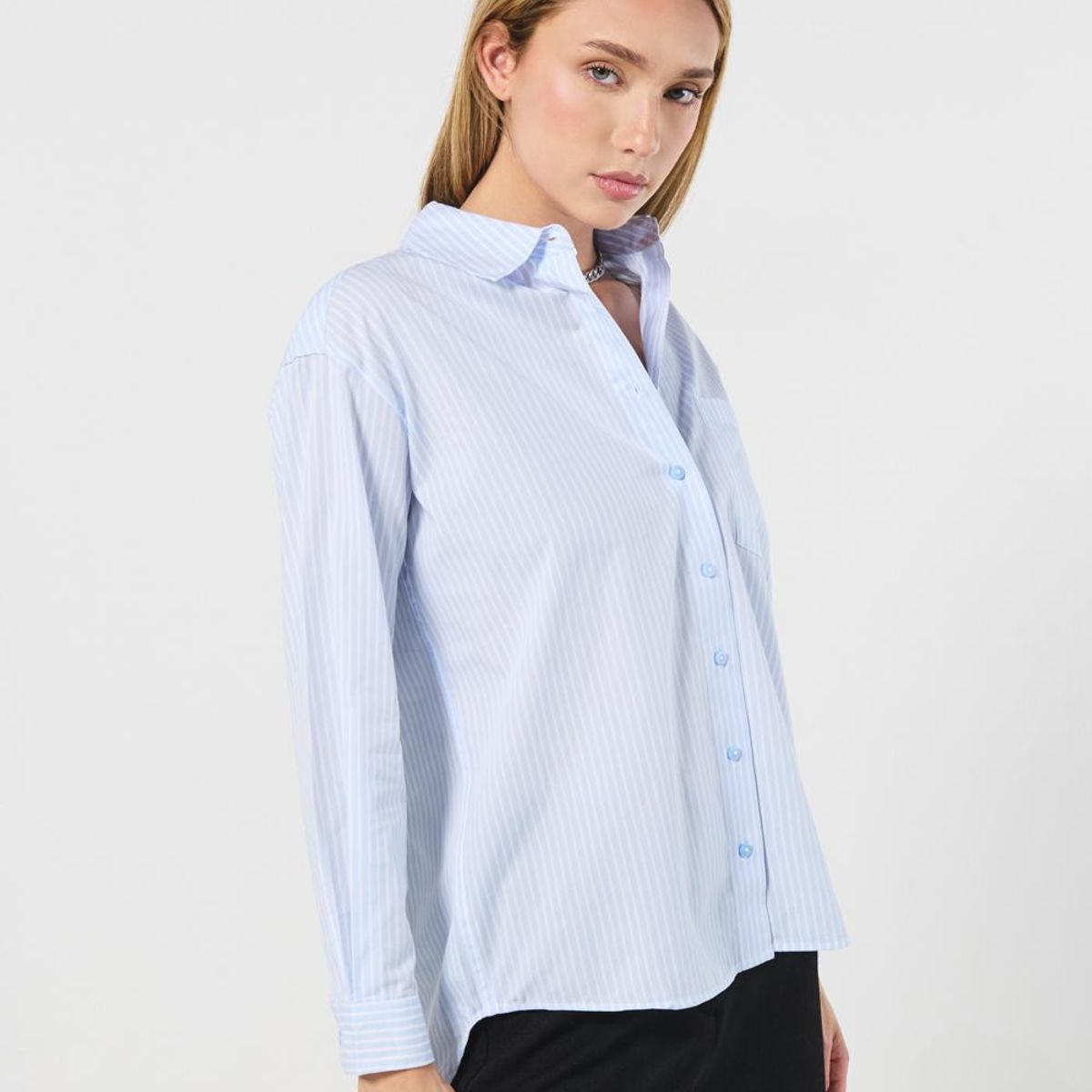 KOAJ - KOAJ BLUSA  CAMISERA OVERSIZE MANGA LARGA Mujer