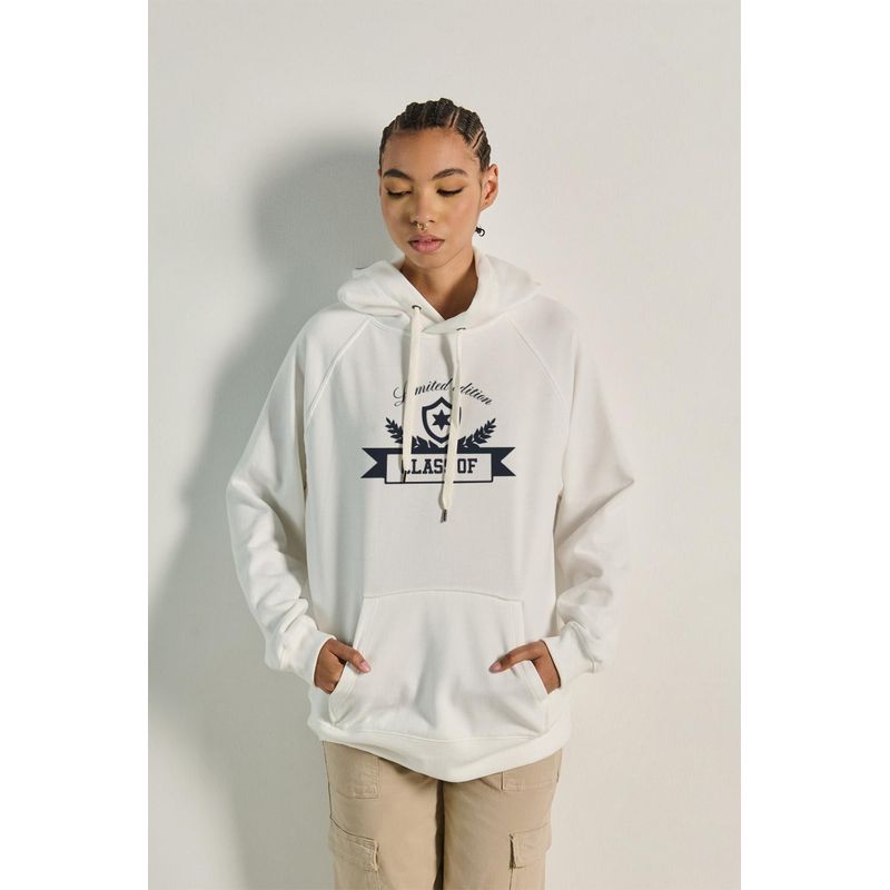 KOAJ - KOAJ Buzo capota con estampado tipo college MUJER
