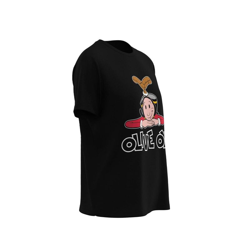 KOAJ - KOAJ Camiseta unicolor con cuello redondo para mujer, confec Mujer