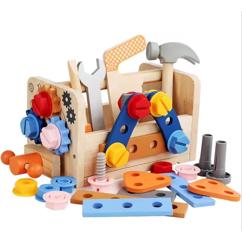 GENERICO - Caja de Herramientas Montessori Juguete Niños