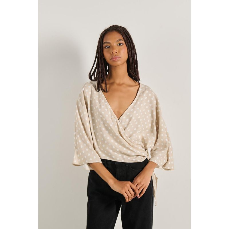 KOAJ - KOAJ BLUSA KOAJ CORDON CRUZADO MUJER