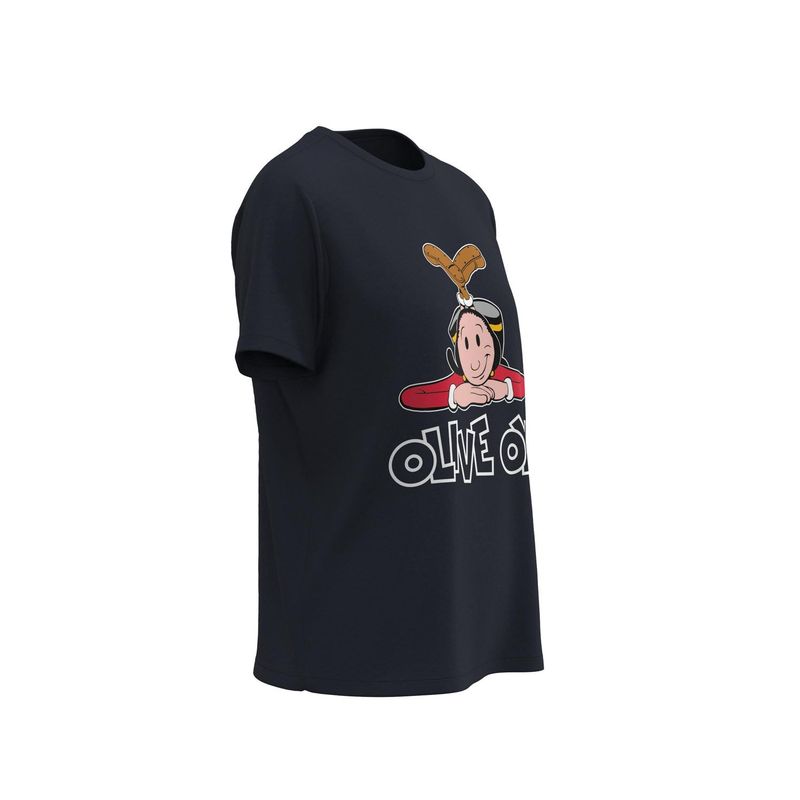 KOAJ - KOAJ Camiseta unicolor con cuello redondo para mujer, confec Mujer