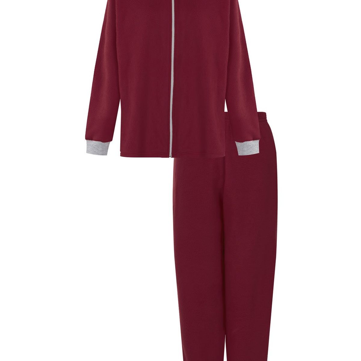 SANTANA - Pijama Junior Térmica Burdeos