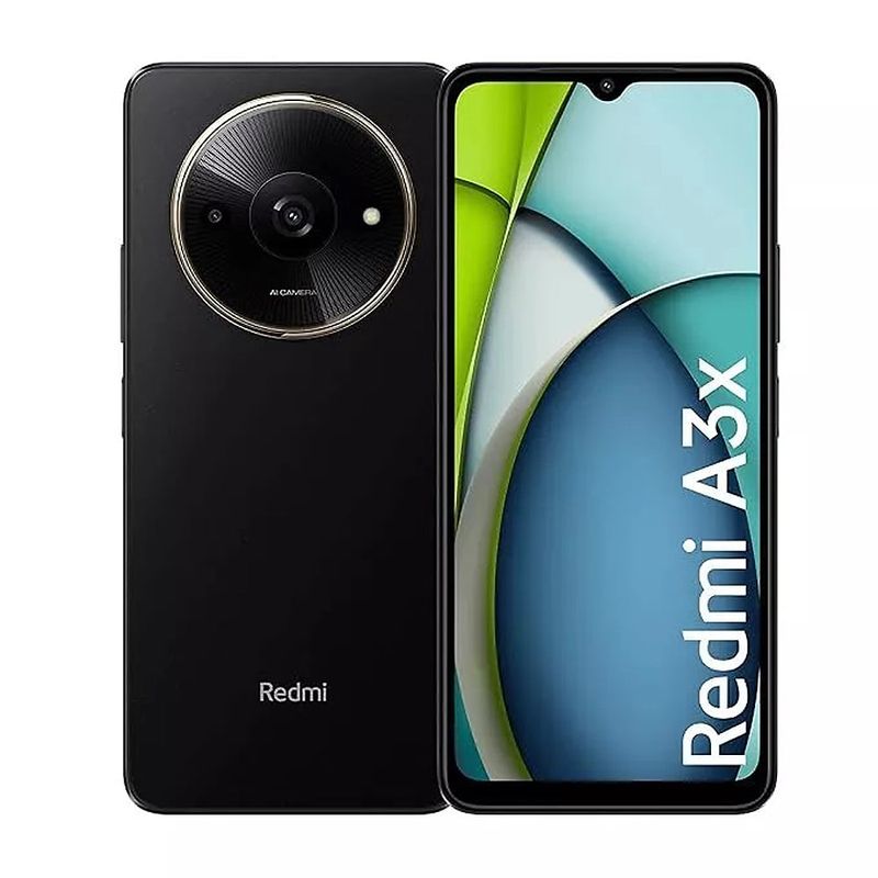 XIAOMI - Celular Xiaomi Redmi A3X 128GB 4GB RAM Ampliable a 8GB Negro