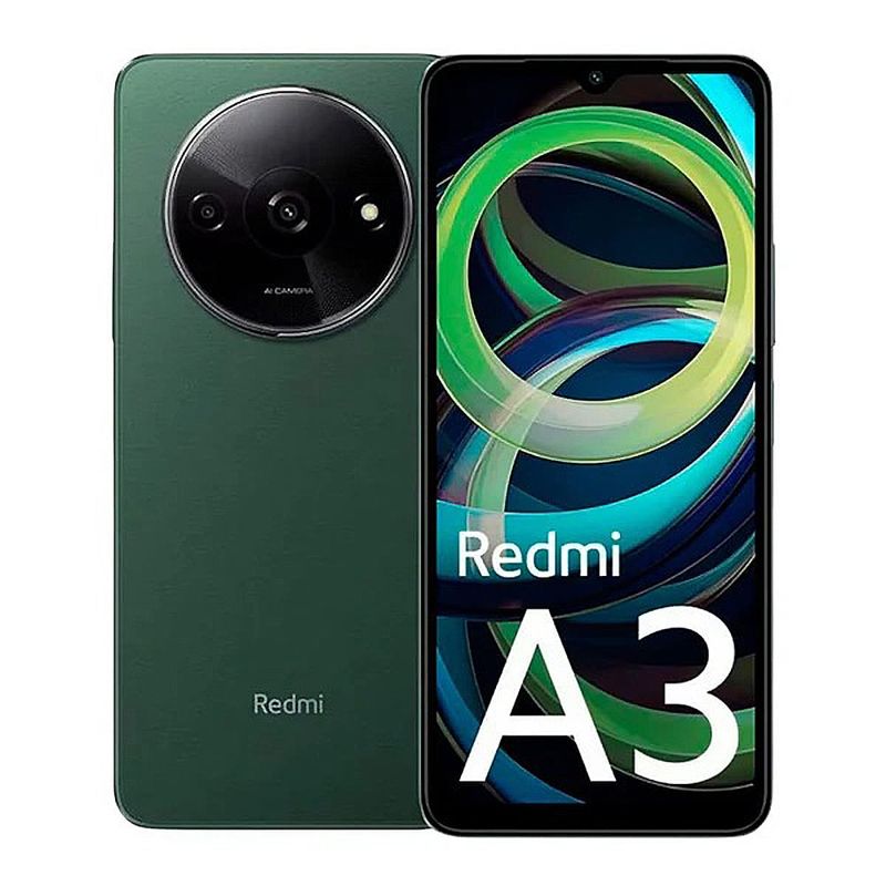 XIAOMI - Celular Xiaomi Redmi A3 128GB 4GB RAM Ampliable a 8GB Verde