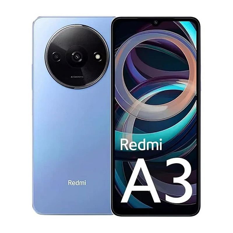 XIAOMI - Celular Xiaomi Redmi A3 128GB 4GB RAM Ampliable a 8GB Azul