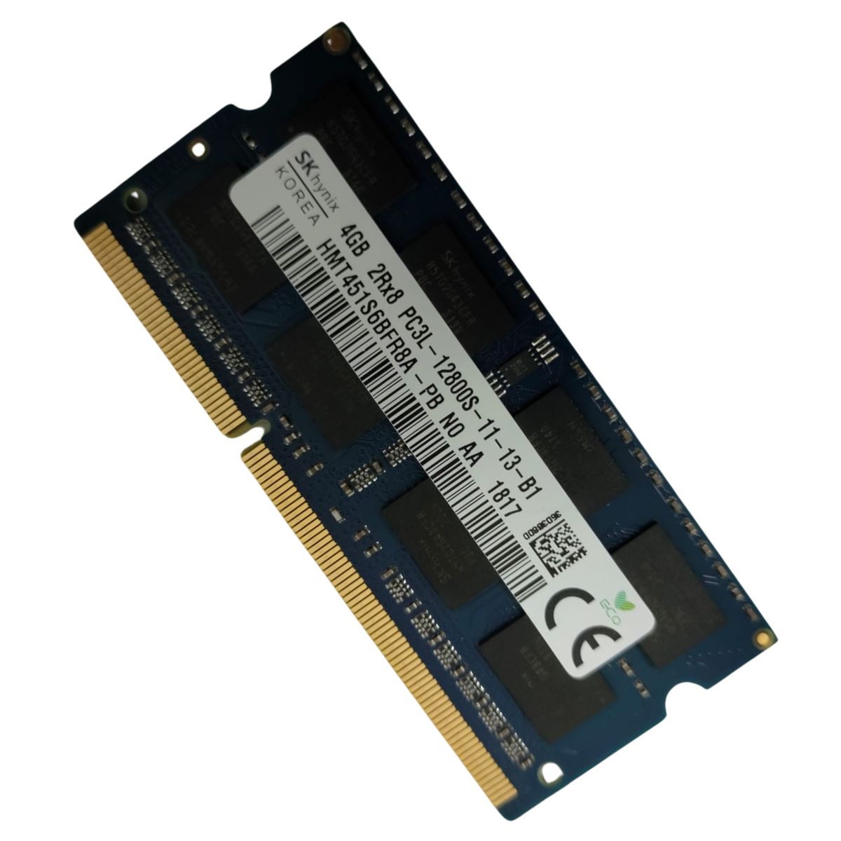 GENERICO - Memoria Ram 4gb Sk Hynix Pc3l Ddr3 Para Portatil 10600 12800