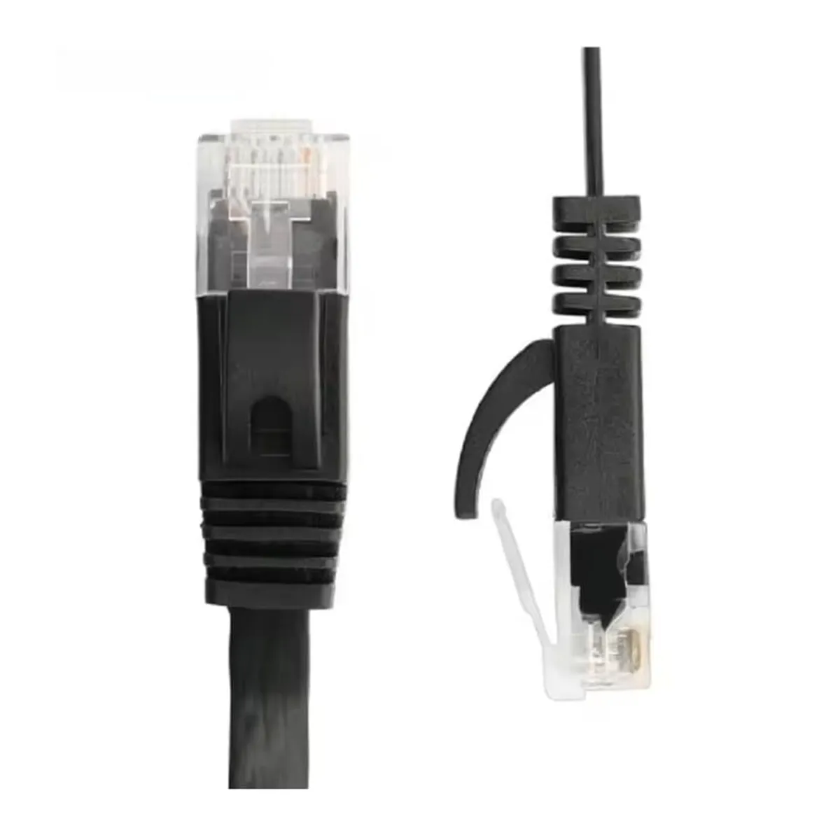 GENERICO - Cable De Red Ethernet Cat6 Utp De 0,5m Negro 1000 Mbps