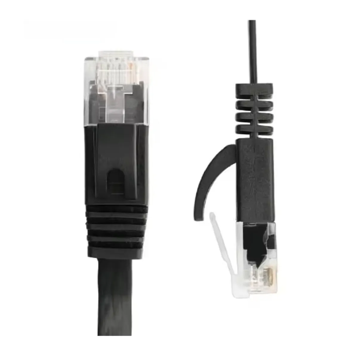 GENERICO - Cable De Red Ethernet Cat6 Utp De 0,5m Negro 1000 Mbps