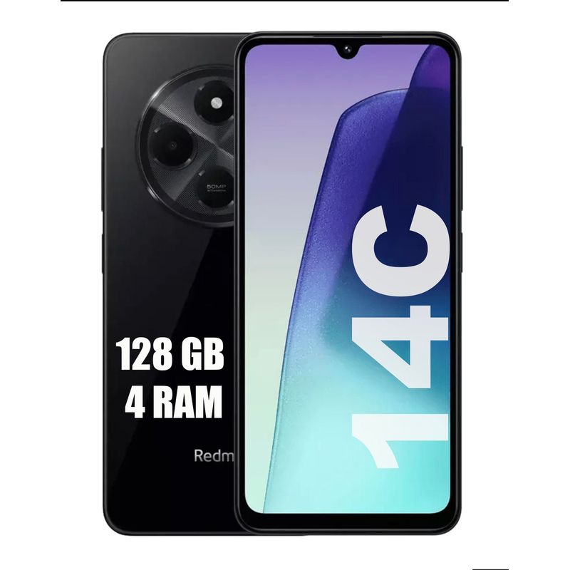 XIAOMI - Celular Xiaomi 14c 128 Gb/4 Ram Negro