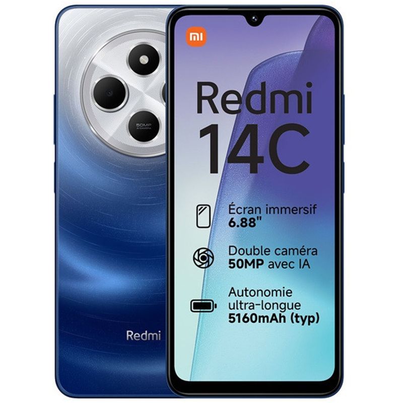 XIAOMI - Celular Xiaomi 14c 128 Gb/4 Ram Azul Astral