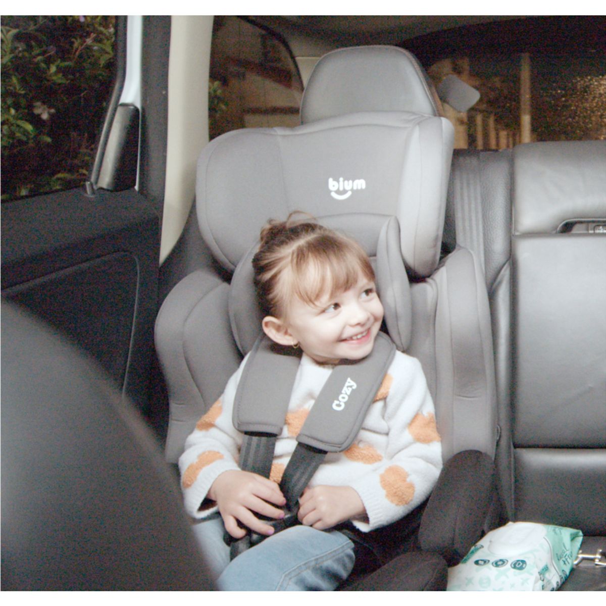 BIUM - Silla De Carro Para Bebe Gris Bium Cozy Ct 123 Version 2.