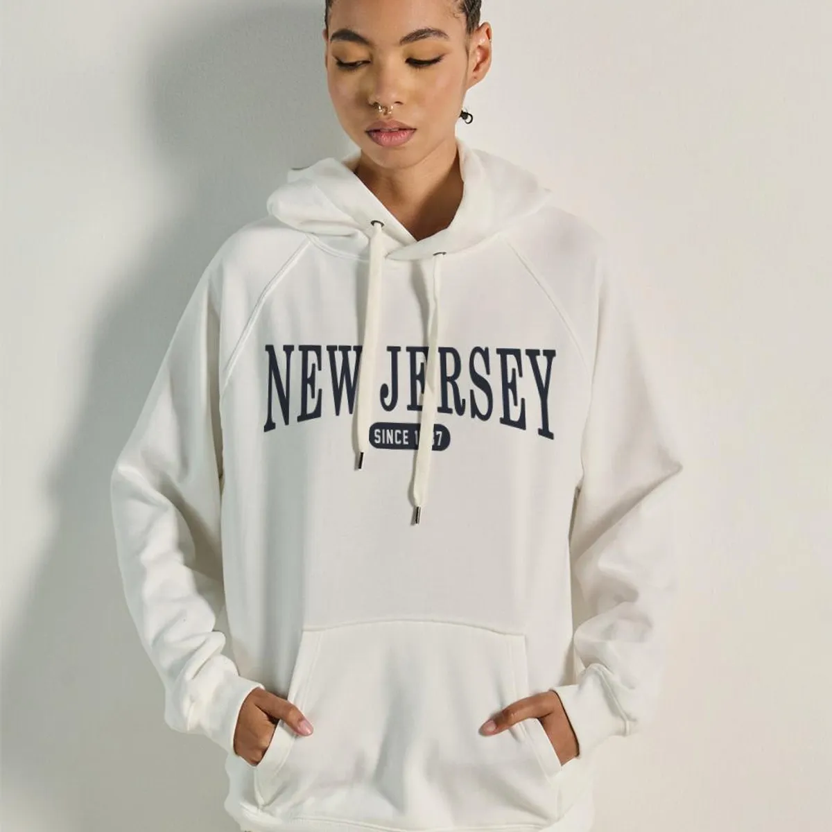 KOAJ - KOAJ Buzo capota de New Jersey MUJER