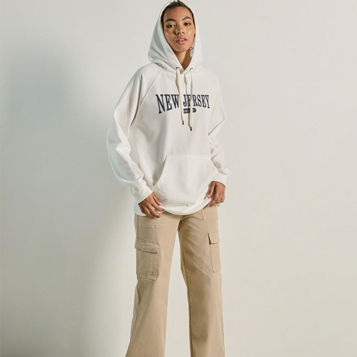 KOAJ - KOAJ Buzo capota de New Jersey MUJER