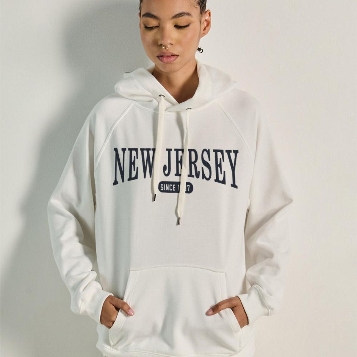 KOAJ - KOAJ Buzo capota de New Jersey MUJER