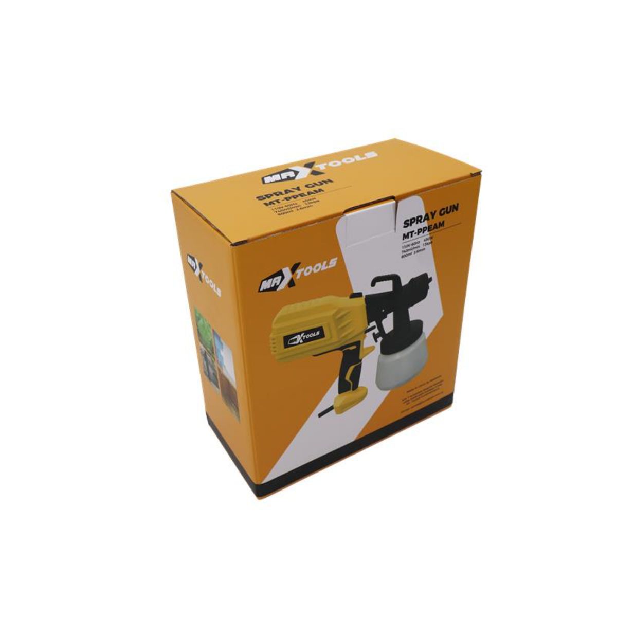 MAXTOOLS - Maxtools Pistola Pulverizador de Pintura de 800 mL Para Pintar Electrica 450W 110v