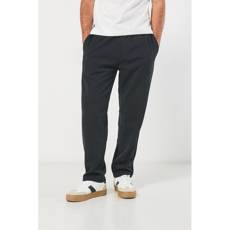 KOAJ - KOAJ Pantalón unicolor jogger con bolsillos y bota recta HOMBRE