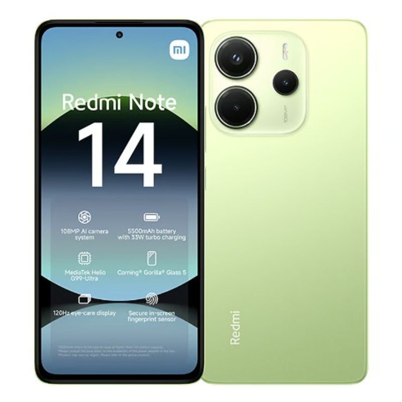 XIAOMI - Xiaomi Redmi Note 14 2568GB Verde
