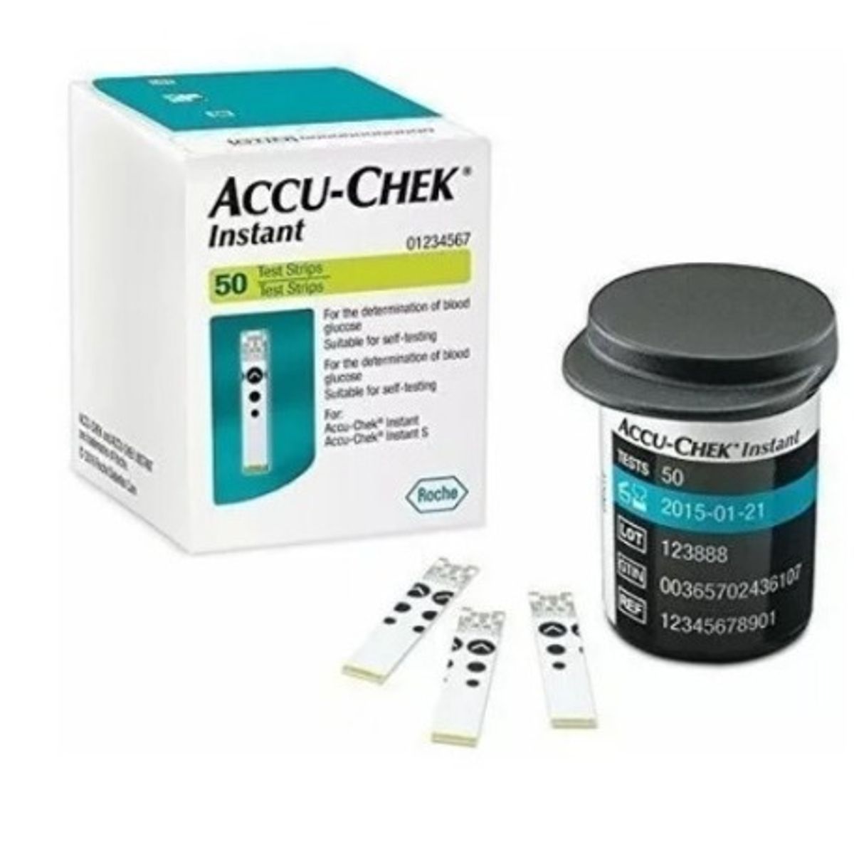 ROCHE - Tirillas Accu Chek Instant Caja Por 50