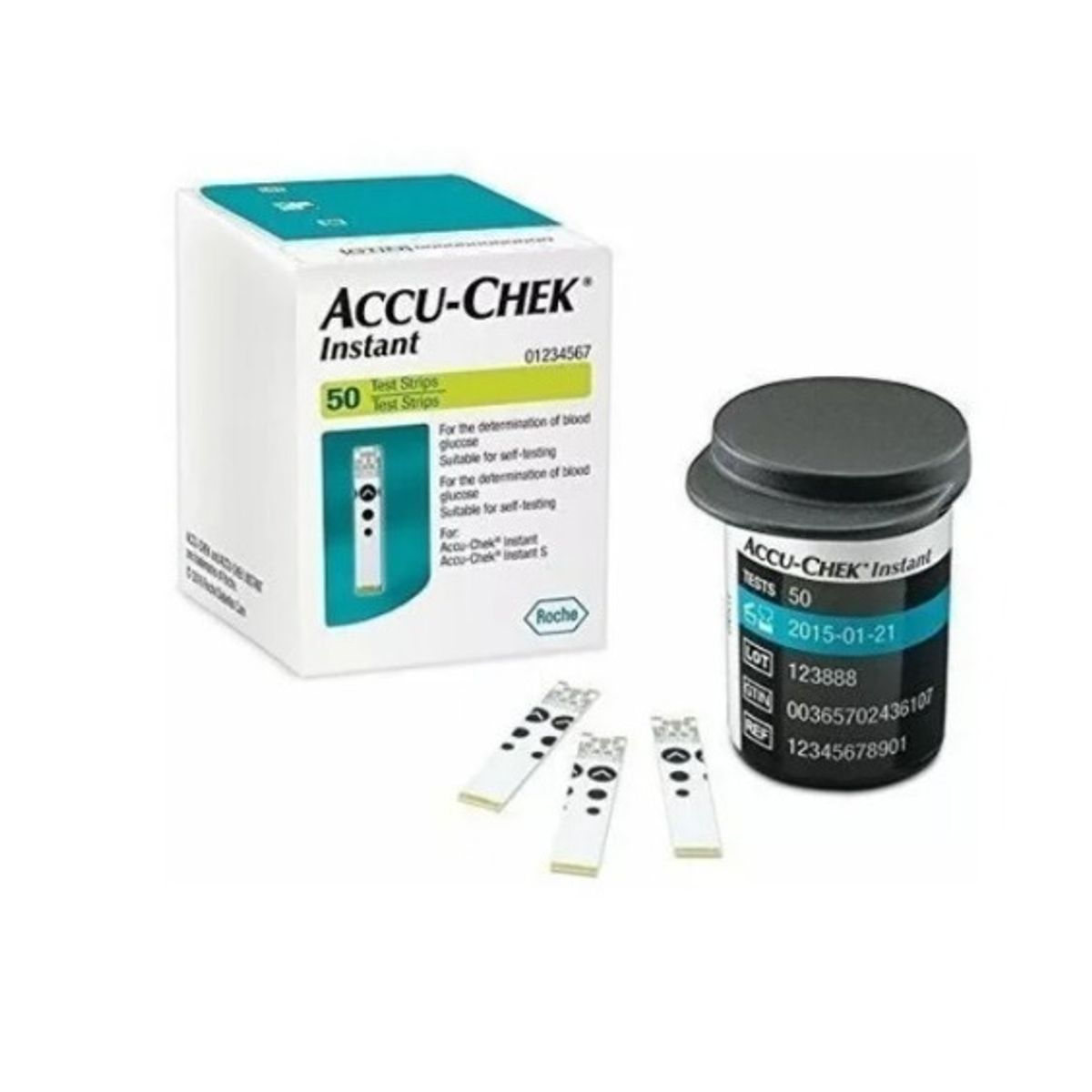 ROCHE - Tirillas Accu Chek Instant Caja Por 50