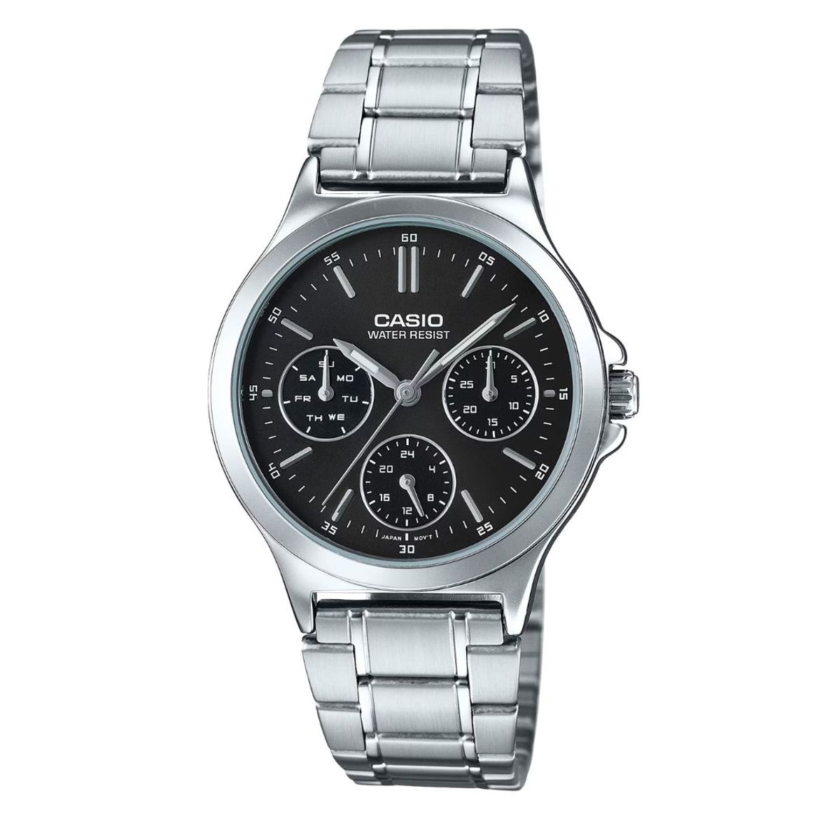 CASIO - Reloj Casio LTP-V300D-1A Para Dama Diseño Elegante