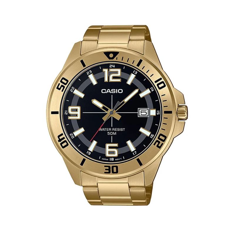 CASIO - Reloj Casio Modelo MTC-100G-1B Diseño Deportivo