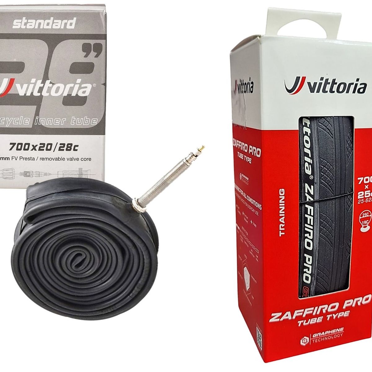 VITTORIA - Llanta + Neumático Bicicleta 700 X25 Vittoria Ruta Combo