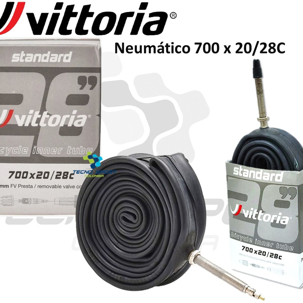 VITTORIA - Neumático Bicicleta 700 X 25/28 Vittoria Ruta X 2 Unidades