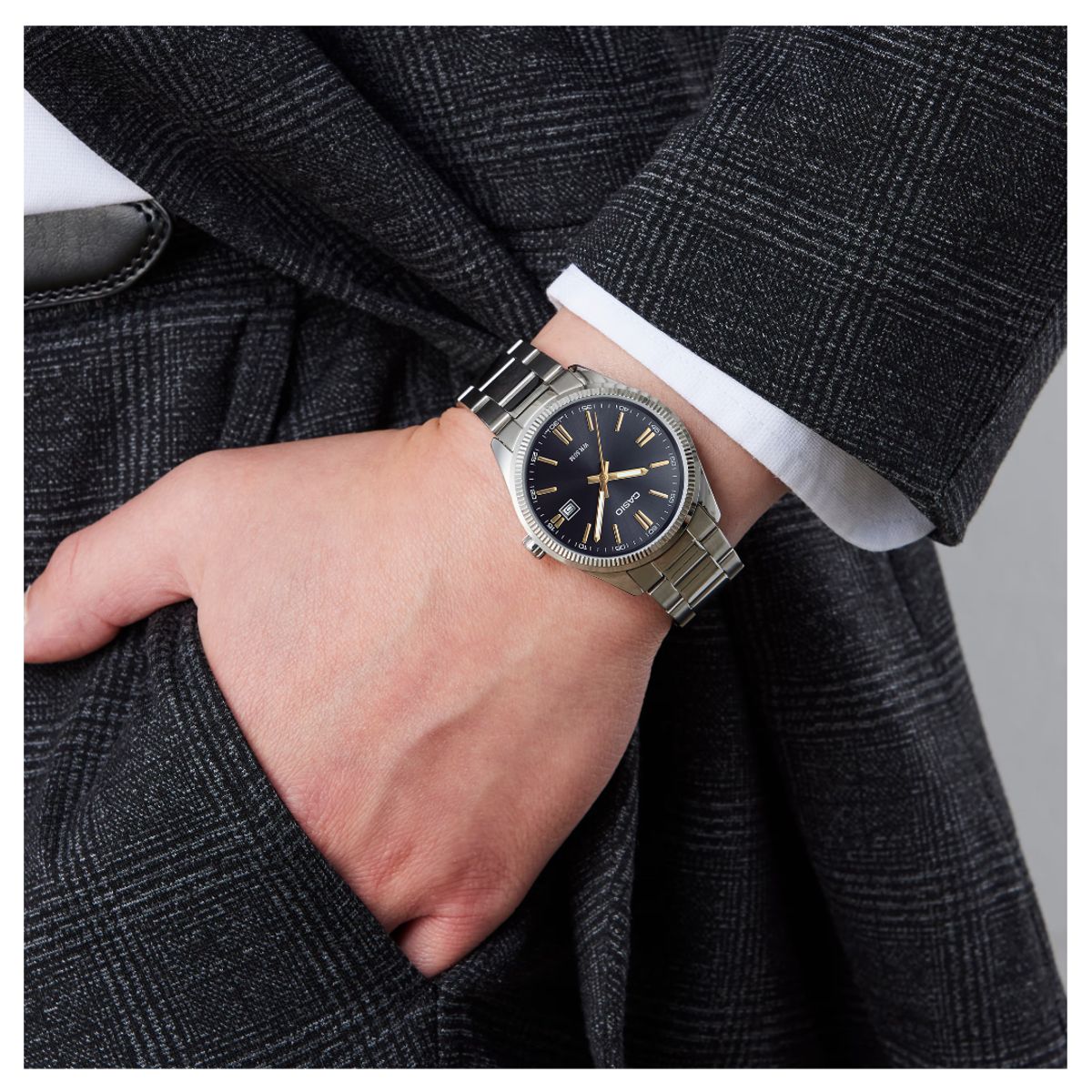 CASIO - Reloj Casio MTP-1302D-1A2 Diseño Elegante