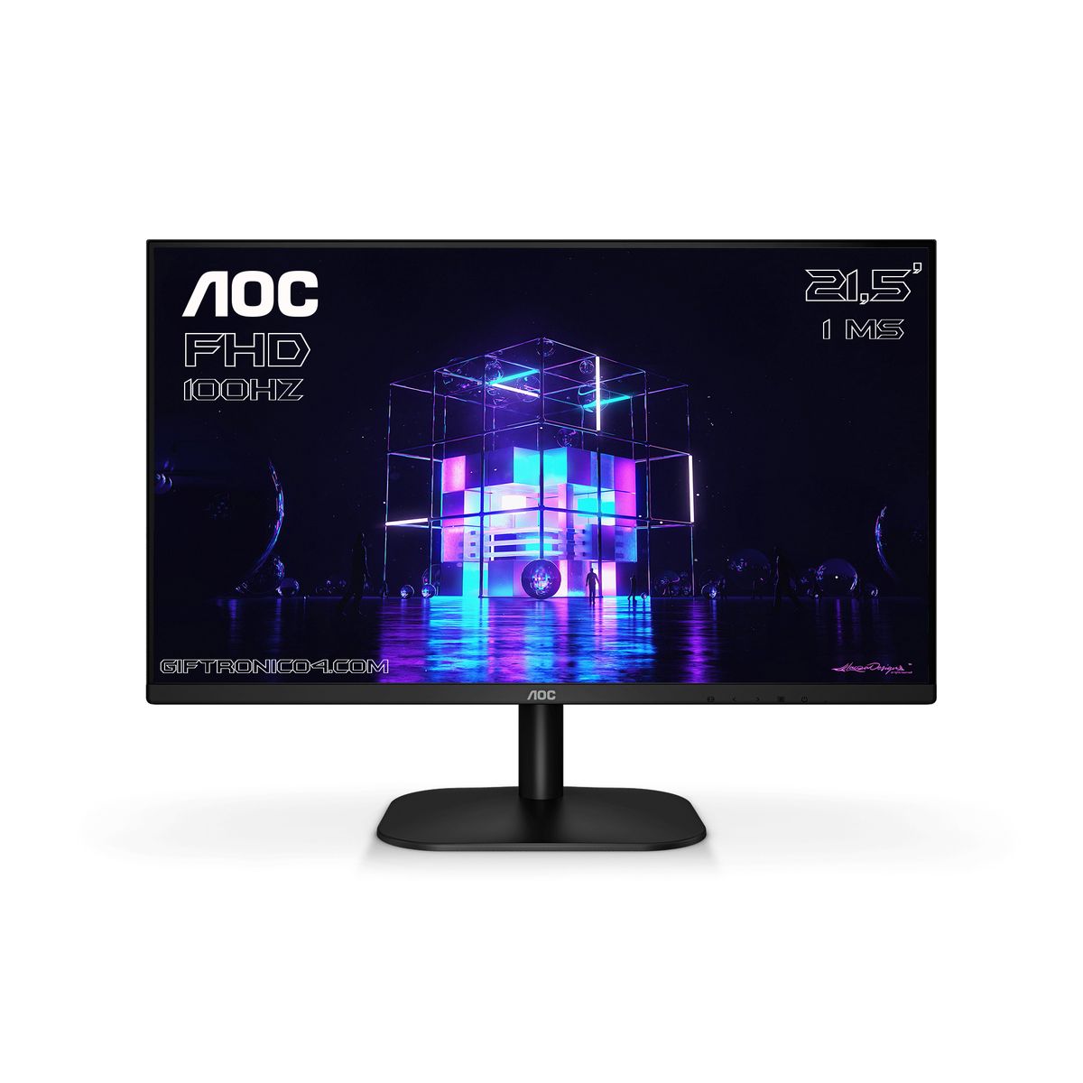 AOC - Monitor AOC VA LED FHD 215 100Hz Black