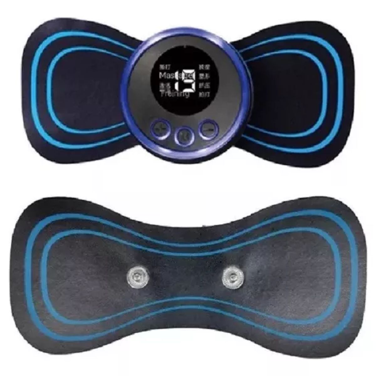 GENERICO - Masajeador Ems Smart Mini Parche Estimulador Gimnasia Cuello