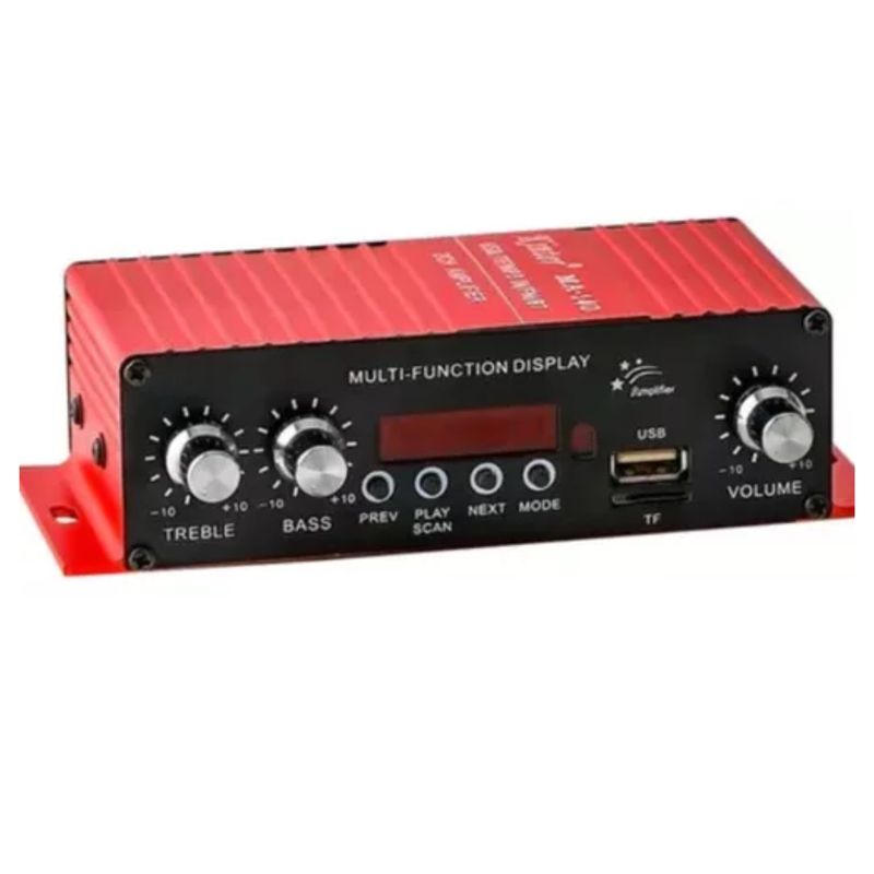 GENERICO - Amplificador De Sonido Carro Moto Motocarros Kinter Ma-140