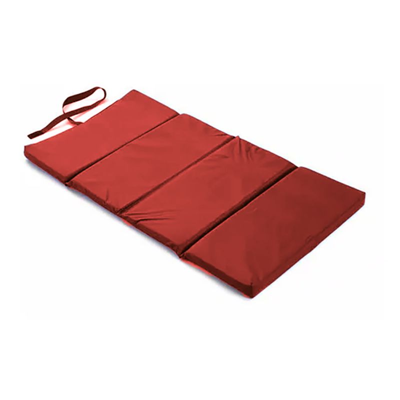 IKSA - Colchoneta Modular Plegable Roja De Camping Grande 180x65x7