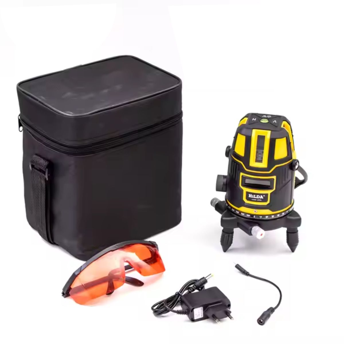 HILDA - Nivel Laser 5 Líneas Autonivelante Recargable Trípode Oferta