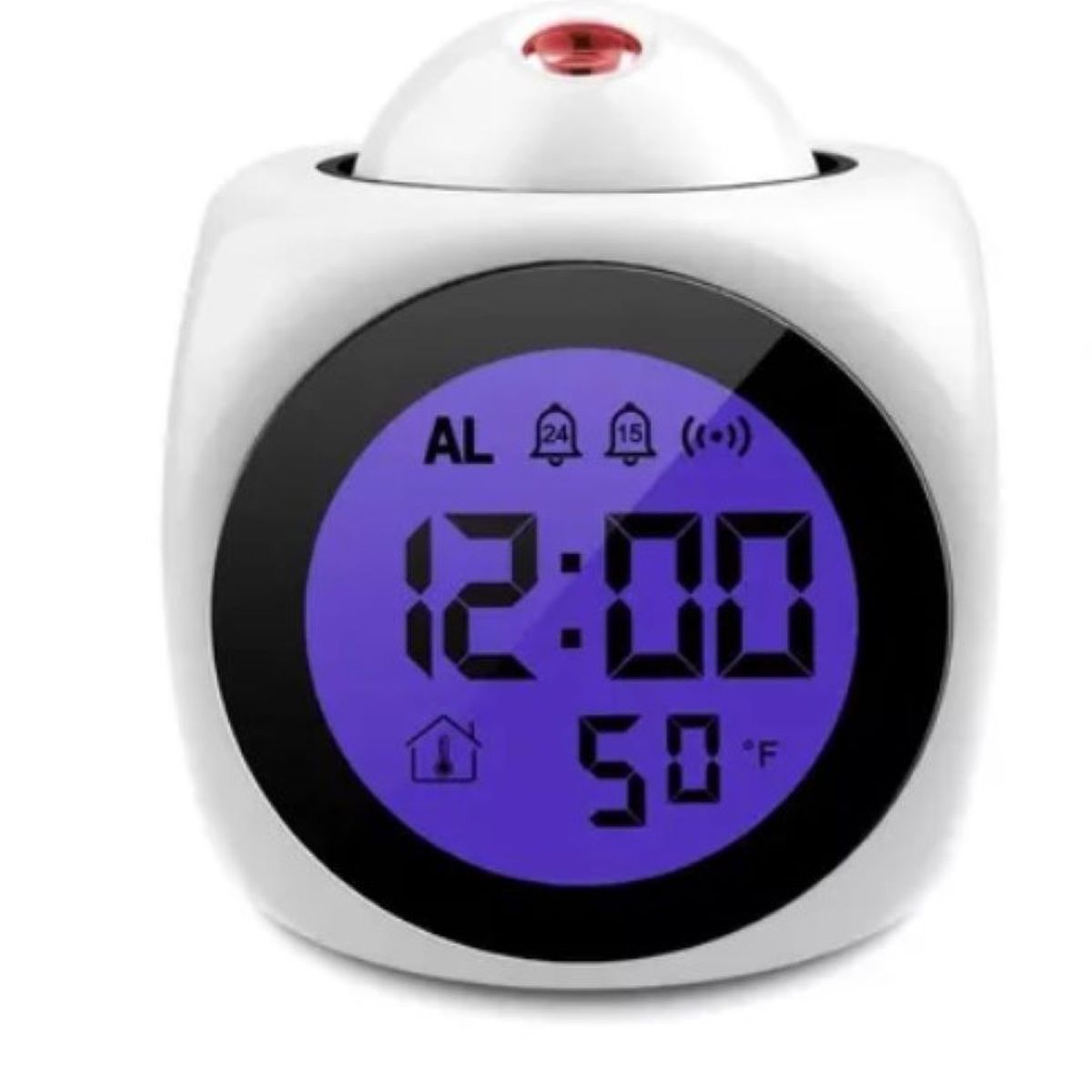 ZHOPI CO - Reloj Despertador Alarma Digital LCD Proyecta Hora En Techo