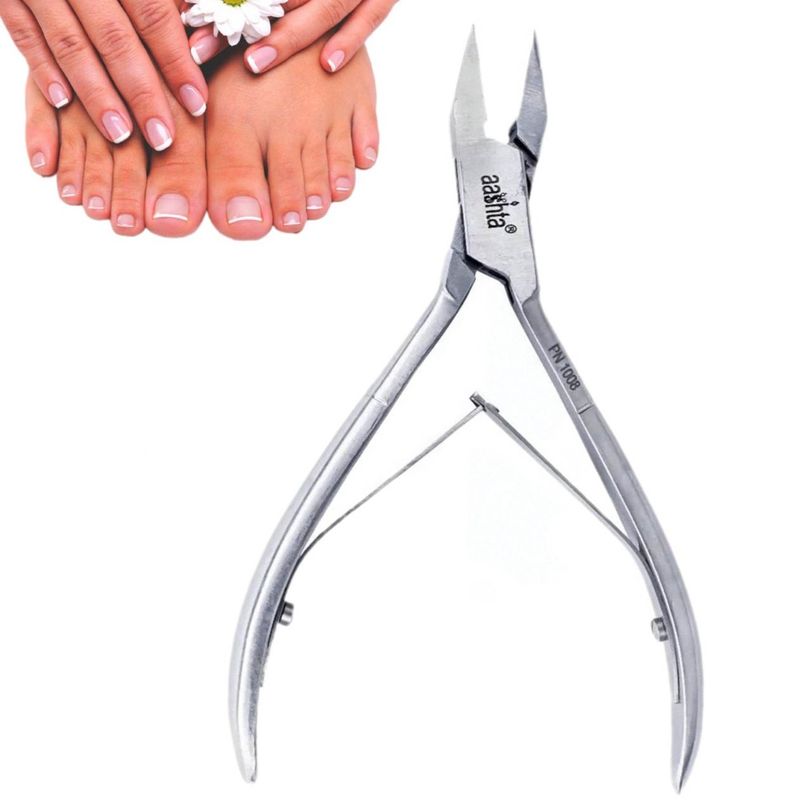 GENERICO - Cortaúña Alicate Punta Recta Pedicura Uñas Encarnada gruesa