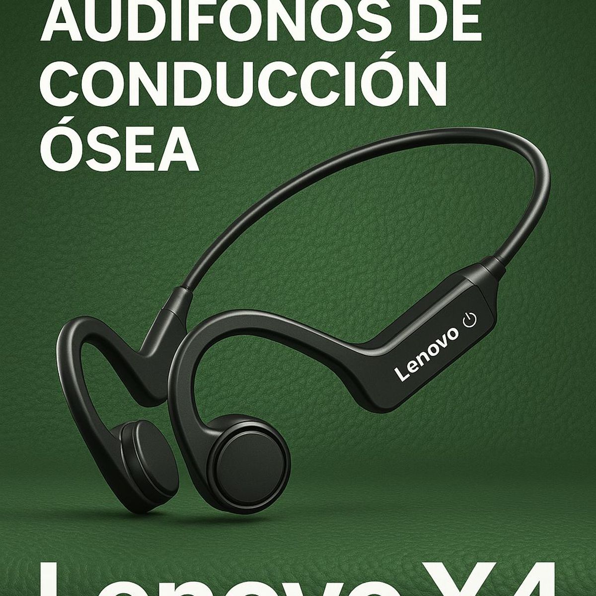 LENOVO - audifonos de conduccion osea Lenovo X4 bluetooth