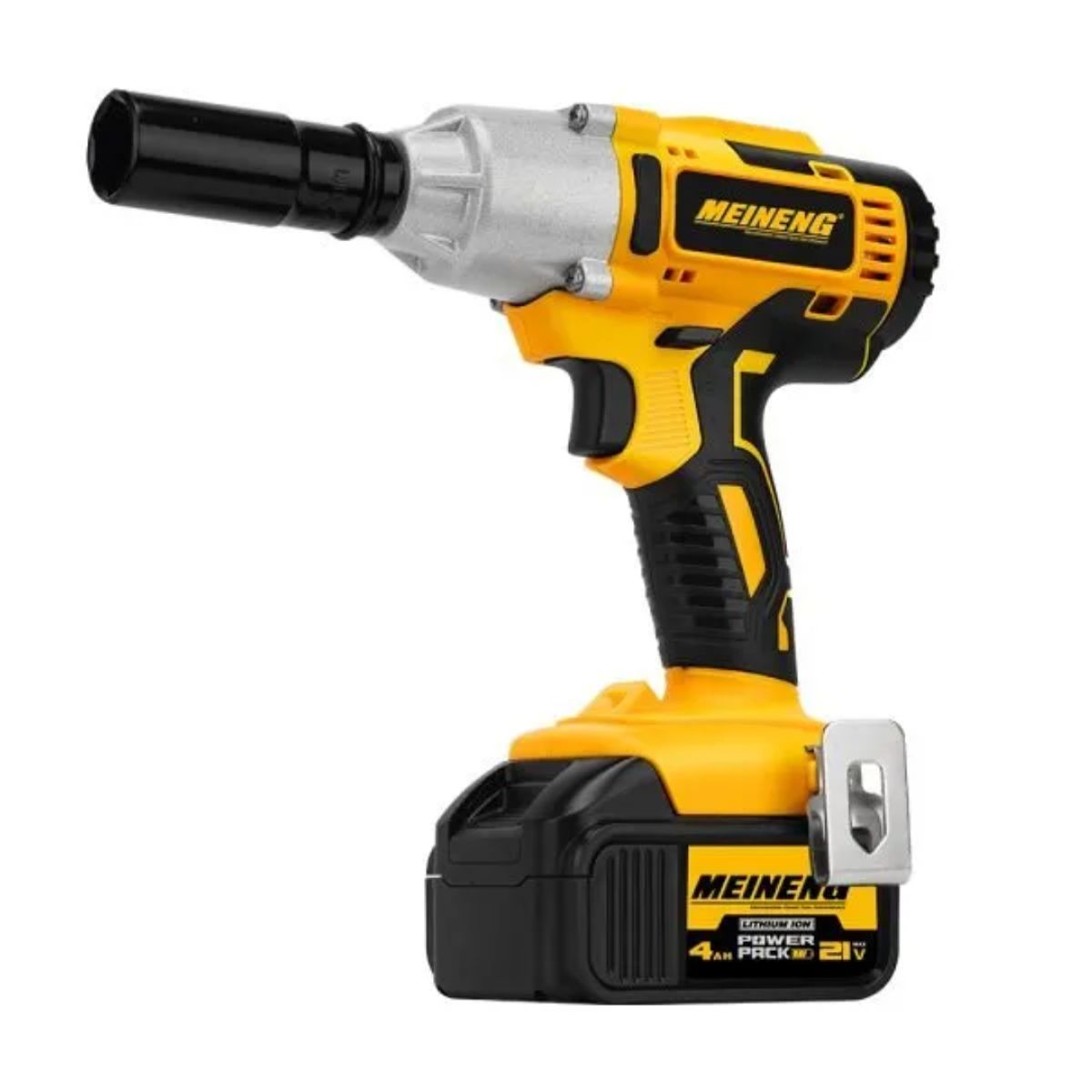 MEINENG - Pistola Llave Impacto 580n.m 21v 2 Baterías Trabajo Pesado